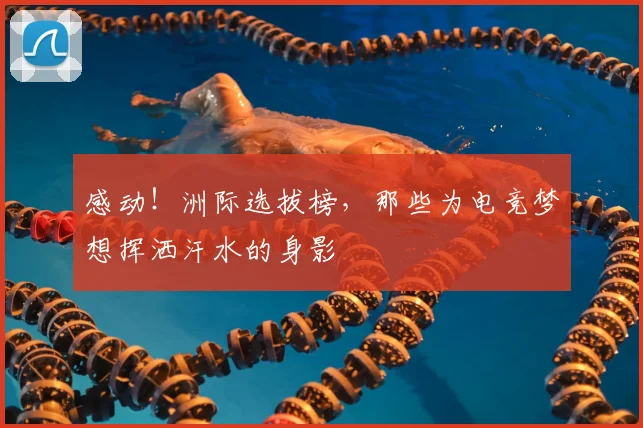 感动!洲际选拔榜,那些为电竞梦想挥洒汗水的身影